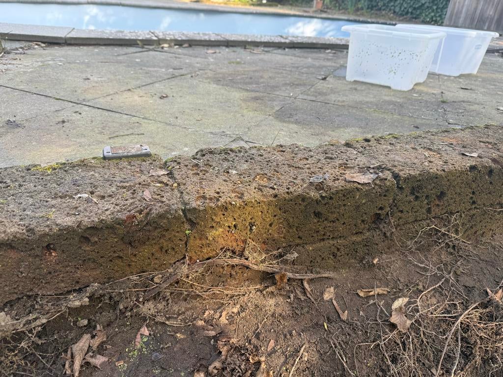 Gratis: Lavastenen/turfstenen > 200 stuks, Ophalen, Gebruikt, Overige typen, Natuursteen