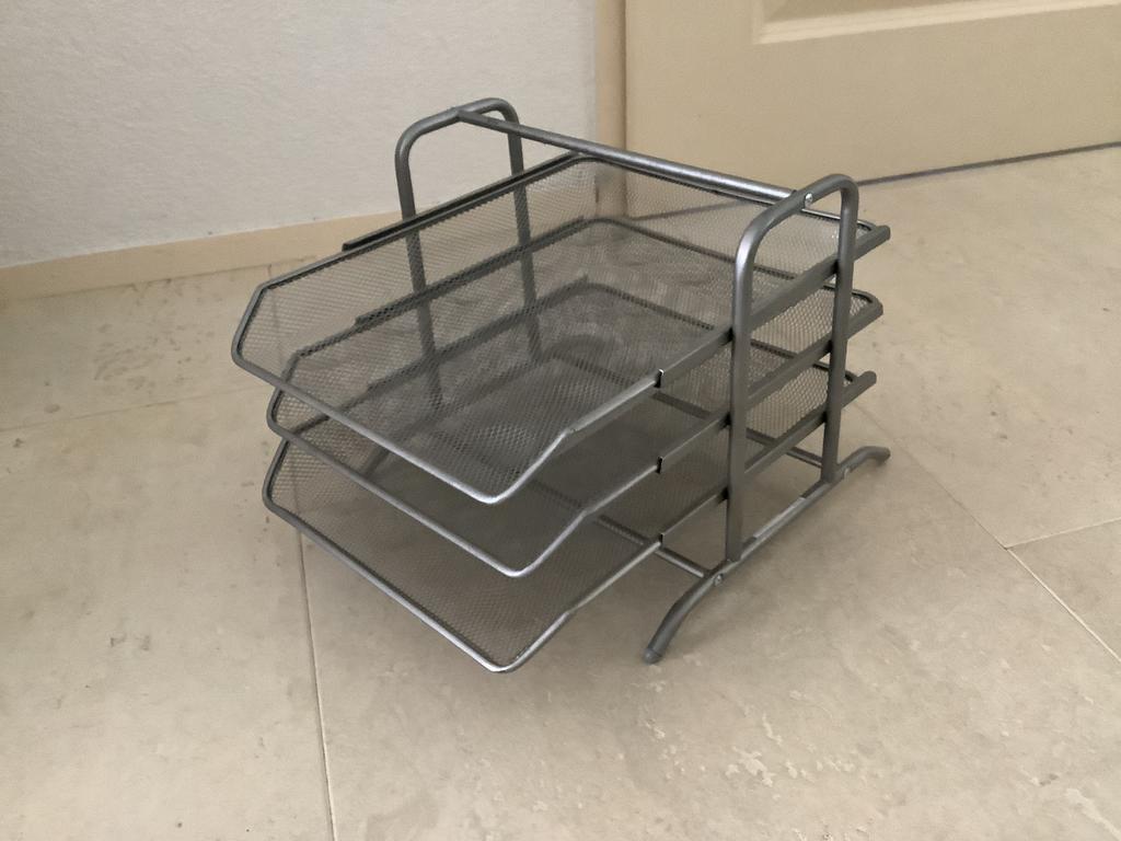 bureau organizer postbakje brievenbakje bakje, Huis en Inrichting, Ophalen of Verzenden, Zo goed als nieuw, Rechthoekig