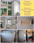 Unieke complete baby en peuter slaapkamer duobed stapelbed, Ophalen, Gebruikt, Jongetje of Meisje