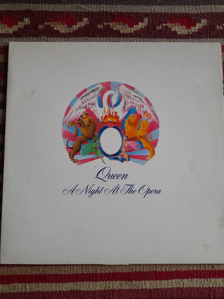 Queen- A Night At The Opera lp, Ophalen of Verzenden, Gebruikt, 12 inch, Poprock