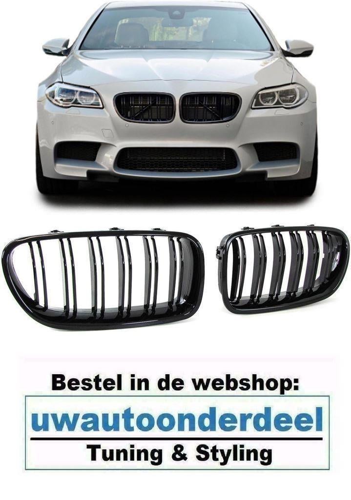 Glans Zwart M Look Grill Voor Bmw 5 Serie F10 F11, Verzenden, Automotive Parts, A.parts@hotmail.nl, Trasmolenlaan 12 3447 GZ Woerden