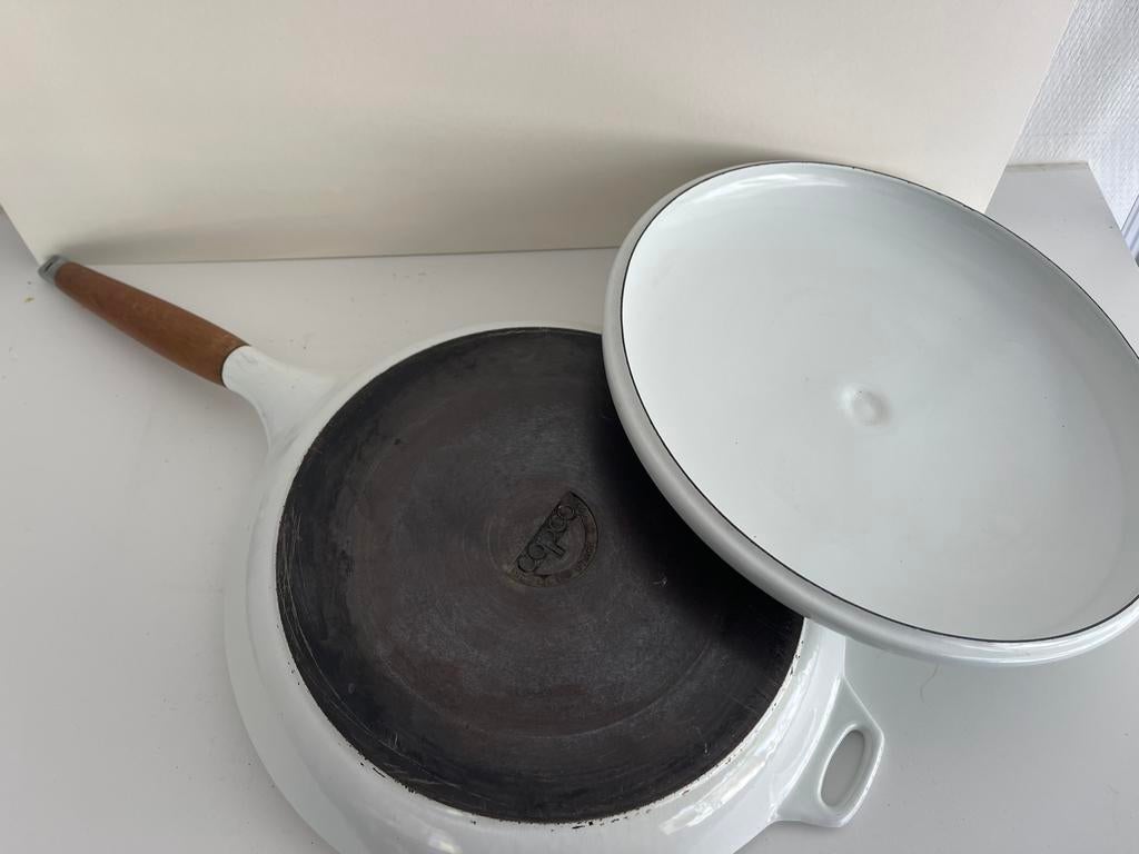 gietijzeren copco michael lax braadpan met deksel, Ophalen, Gebruikt, Gietijzer, Koekenpan of Braadpan