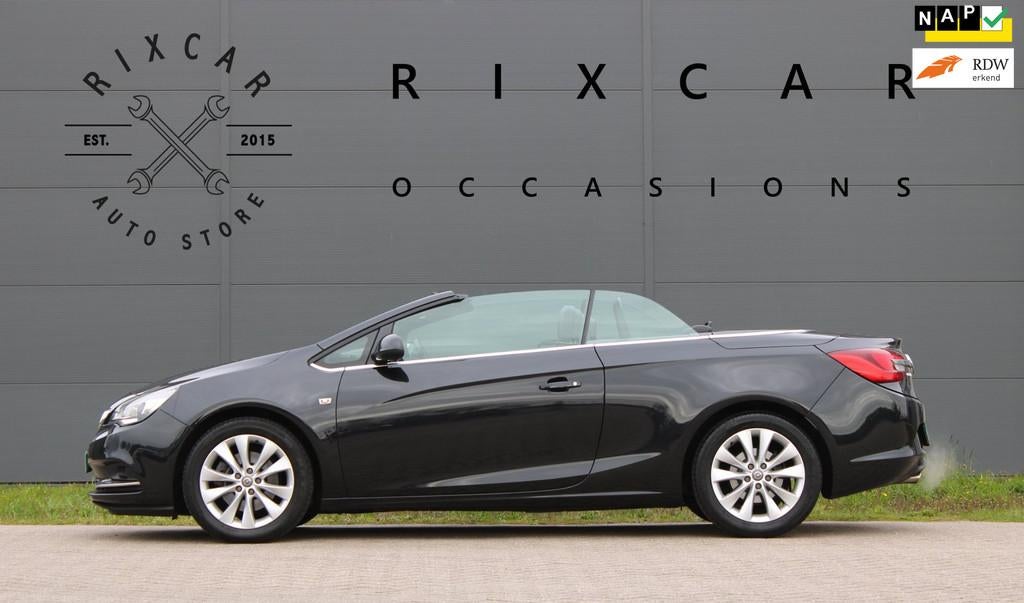Opel Cascada 1.6 Turbo Cosmo Automaat Leder Trekhaak Origine, Auto's, Euro 5, Gebruikt, Zwart, 4 cilinders