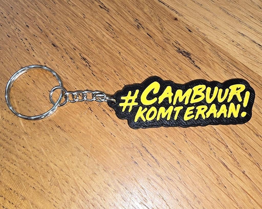 Sleutelhanger Cambuur komt er aan!, Ophalen of Verzenden, Gebruikt