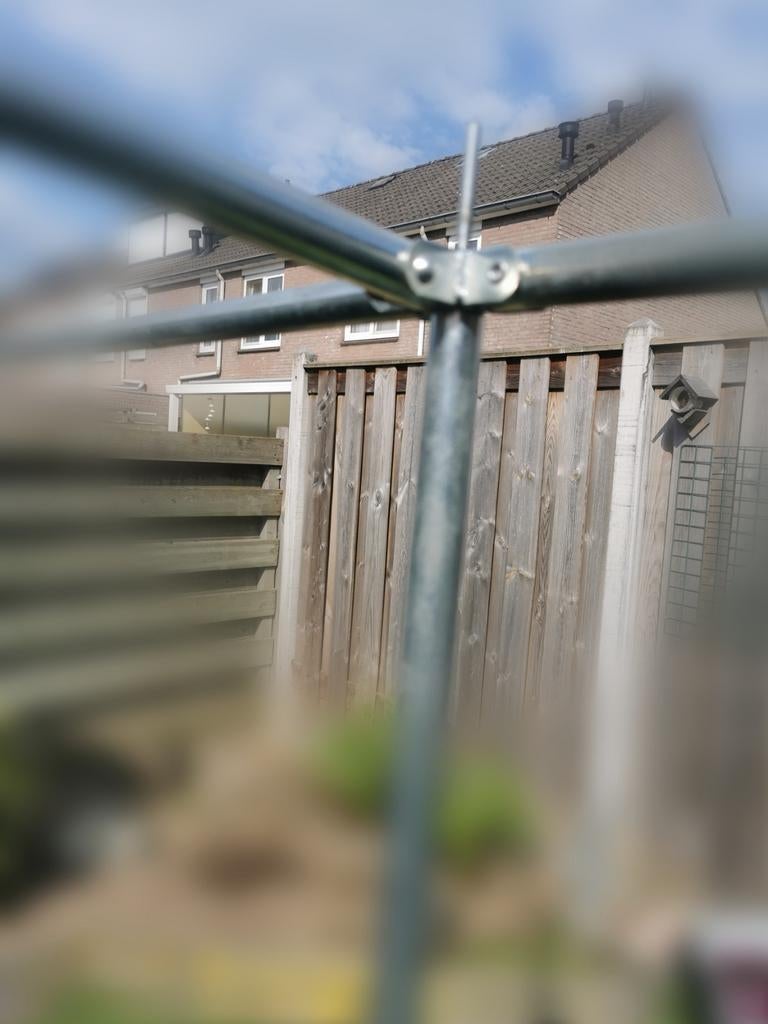 Complete metalen stangen set voor luifel of voortent, Ophalen of Verzenden