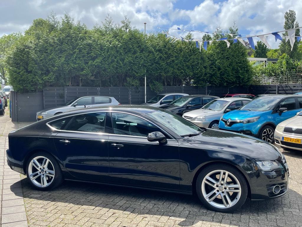 Audi A7 Sportback 3.0 TDI Quattro plus Leer/Navi /adapt crui, Auto's, Audi, Euro 5, Gebruikt, 4 stoelen, 1760 kg