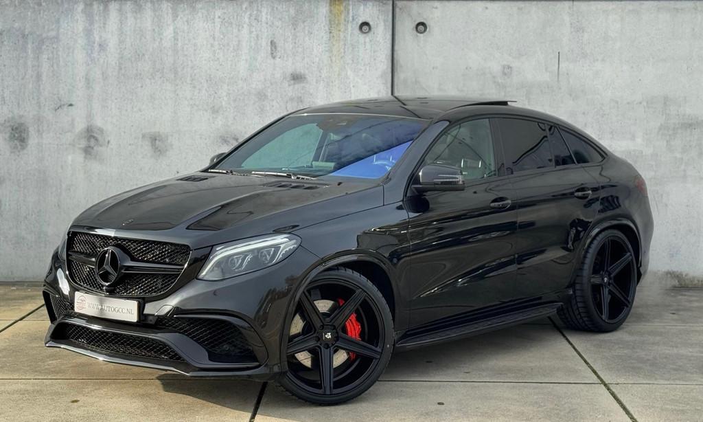 Mercedes-Benz GLE-klasse Coupé AMG 63 S 4MATIC 585PK PANO S, Auto's, Mercedes-Benz, Automaat, 5461 cc, Gebruikt, Zwart