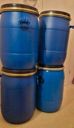 Afsluitbare tonnen 40, 60, 200 liter - Regenton, voerton, Minder dan 75 liter, Ophalen, Gebruikt, Kunststof
