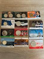 Lotje diverse coincards - Koninklijke Nederlandse Munt, Ophalen of Verzenden, Koningin Beatrix, Euro's, Setje