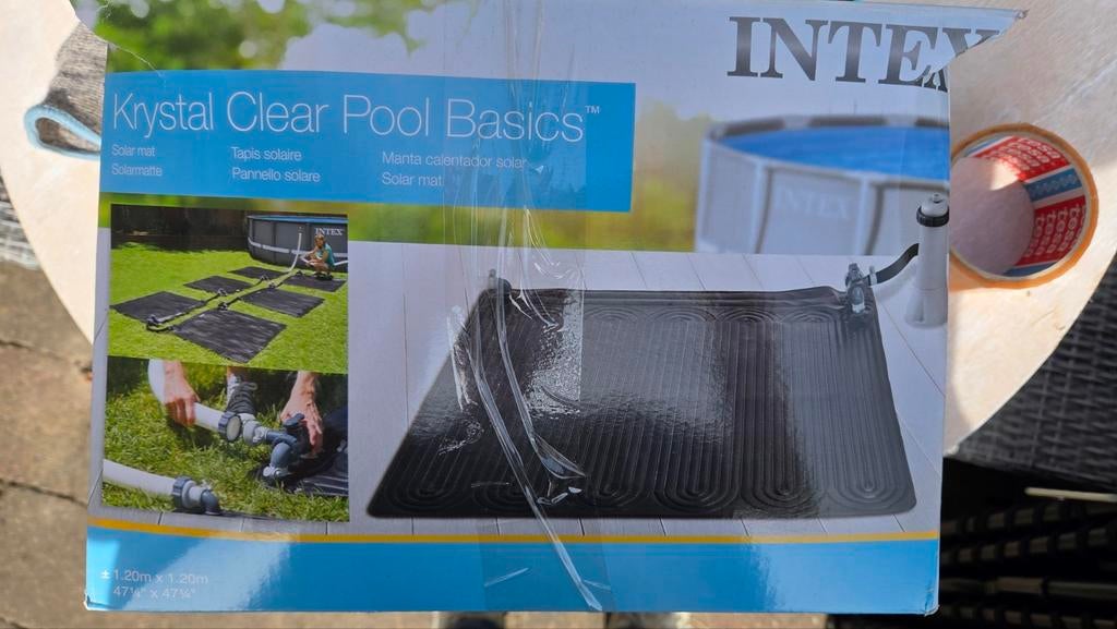 Intex  Zwembadverwarming - Solar Mat, Tuin en Terras, Zwembad-toebehoren, Ophalen of Verzenden, Nieuw, Verwarming