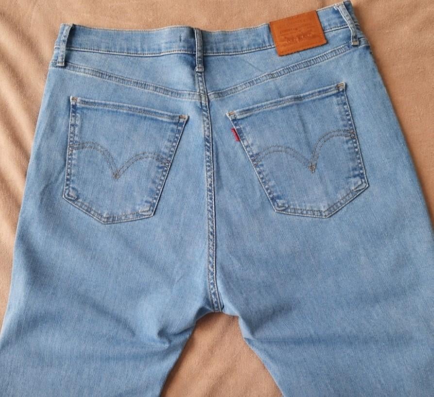 Levi's Mile High Super Skinny jeans maat 44, Blauw, Overige jeansmaten, Ophalen of Verzenden, Zo goed als nieuw
