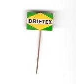 Speldje Drietex 60-er jaren, Verzamelen, Speldjes, Pins en Buttons, Ophalen of Verzenden, Gebruikt, Overige onderwerpen, Speldje of Pin