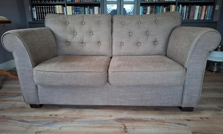 Tweezitsbank, Huis en Inrichting, Banken | Bankstellen, Zo goed als nieuw, Tweepersoons, 150 tot 200 cm, 75 tot 100 cm, Stof, Ophalen