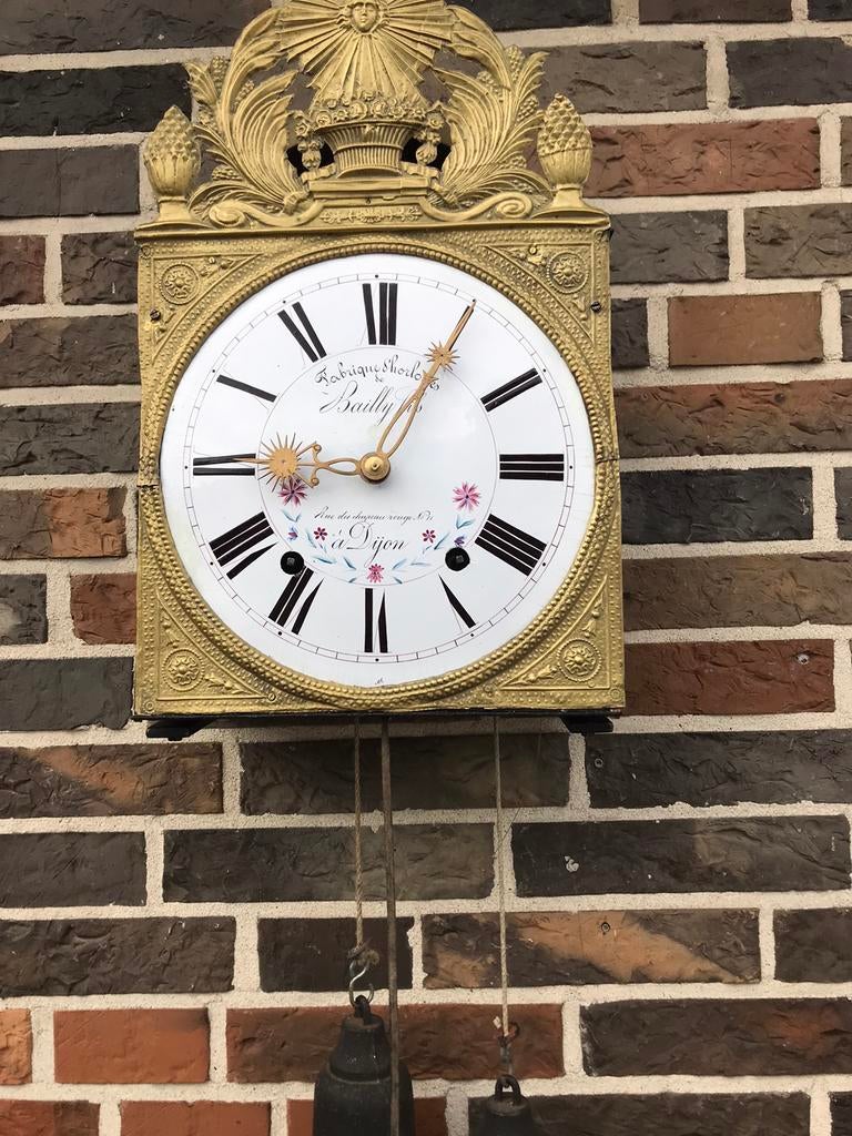 Fraaie zonne comtiose groot., Antiek en Kunst, Antiek | Klokken, Ophalen of Verzenden