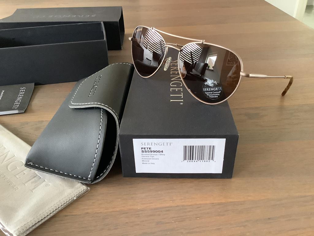 Serengeti pete zonnebril, Ophalen of Verzenden, Nieuw, Overige merken