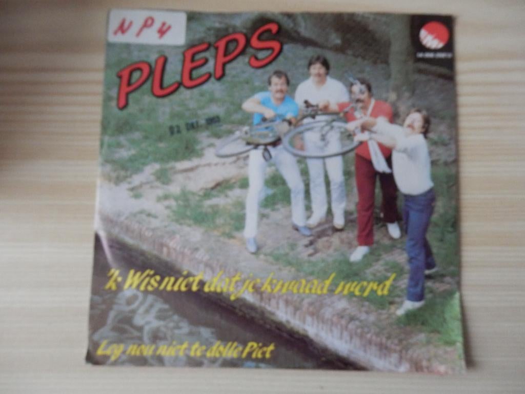 pleps- k wist niet dat je kwaad werd, Verzenden, Zo goed als nieuw, 7 inch, Levenslied of Smartlap