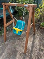 Houten babyschommel / peuterschommel AXI - compleet en stevi, Kinderen en Baby's, Speelgoed | Buiten | Speeltoestellen, Ophalen