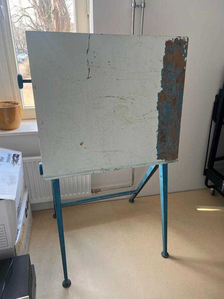Vintage tekentafel Arend de Cirkel - opknapper, Doe-het-zelf en Verbouw, Tekentafels, Gebruikt, Minder dan 130 cm, Ophalen