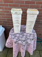 2 stuks, Huis en Inrichting, Woonaccessoires | Vazen, Ophalen, Overige kleuren, Minder dan 50 cm, Glas