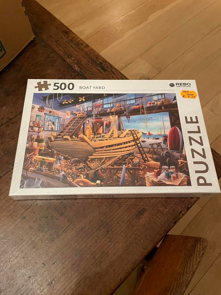 Rebo puzzel 500 stukjes, Ophalen of Verzenden, 500 t/m 1500 stukjes, Zo goed als nieuw