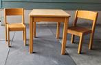 Kindertafel met 2 stoeltjes | hout, Ophalen, Gebruikt, Tafel(s) en Stoel(en)