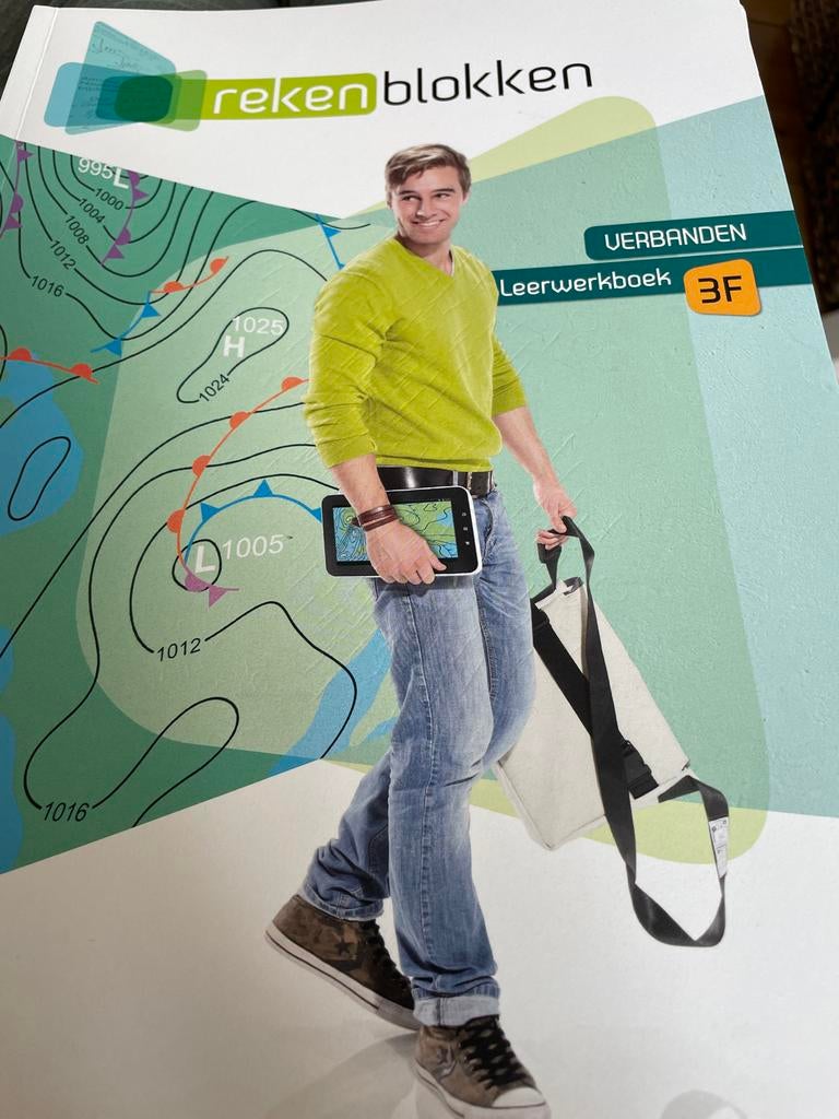 Rekenblokken Verbanden Leerwerkboek 3F - Malmberg, Boeken, Ophalen of Verzenden, Gelezen, Overige niveaus, Wiskunde A