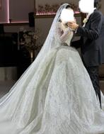 Hand gemaakte bruidsjurk, Ophalen of Verzenden, Zo goed als nieuw, Wit, Trouwjurk