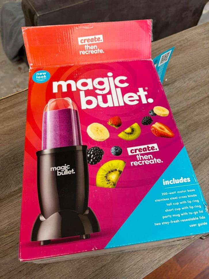 Magic Bullet Original - Blender, Witgoed en Apparatuur, Thuistaps, Zo goed als nieuw, Krups, Ophalen of Verzenden