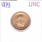 Schitterend gouden tientje 1879 Willem 3 UNC, Koning Willem III, Losse munt, 10 gulden, Goud