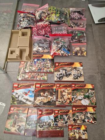 Enorme verzameling lego indiana jones sets beschikbaar voor biedingen