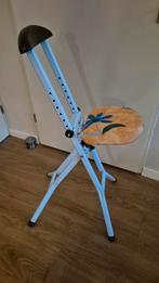 Verstelbare Strijkstoel - Zeer Goede Staat, Huis en Inrichting, Stoelen, Ophalen, Zo goed als nieuw, Metaal, Eén