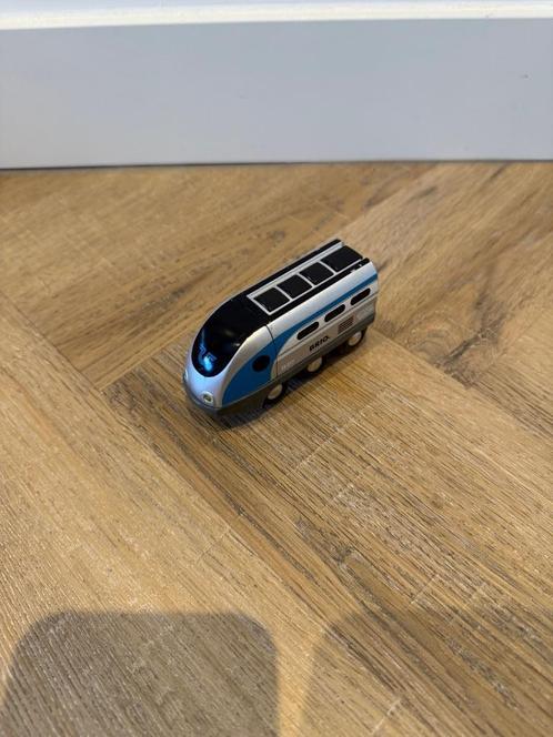 Heel goed Brio SmartTech locomotief houten trein 33834 set, Kinderen en Baby's, Speelgoed | Houten speelgoed, Zo goed als nieuw