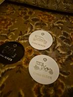 vintage Alken Cristal plastieken bier onderzetters, Verzamelen, Biermerken, Ophalen of Verzenden, Viltje(s), Overige merken