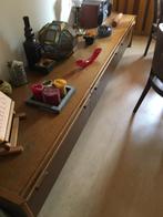 Uniek dressoir/tv-meubel met veel opbergruimte, Ophalen, Gebruikt, 200 cm of meer, Met lade(s)