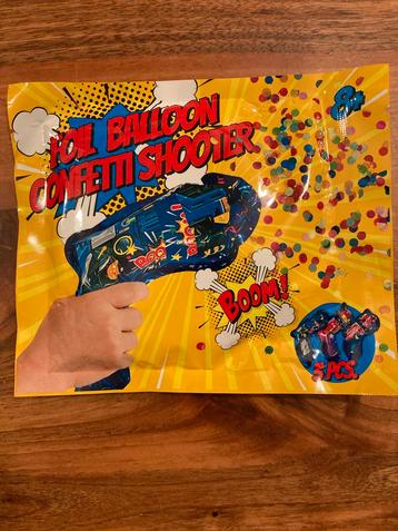 Confetti pistool beschikbaar voor biedingen