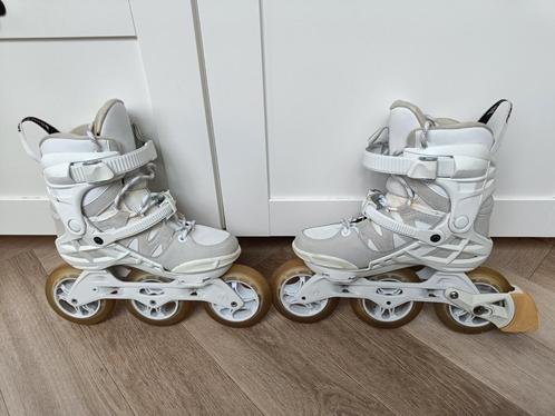 Powerslide Phuzion Argon Wit Skeelers mt 39, Sport en Fitness, Skeelers, Gebruikt, Inline skates 4 wielen, Powerslide, Ophalen of Verzenden