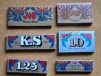 6 Vintage pakjes vloeitjes sigarettenpapier JOB JB, Verzamelen, Ophalen of Verzenden, Nieuw, Overige typen