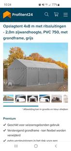 Opslagtent 4x8, Ophalen, Overige typen, Nieuw, 4 tot 6 meter