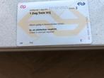 treinkaart, Eén persoon, Bus, Metro of Tram, Nederland, Algemeen kaartje