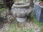 betonnen franse tuinpot antieke uitstraling, Tuin en Terras, Bloempotten, Ophalen, Gebruikt, Rond, Tuin