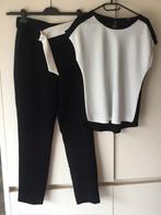 Caroline Biss broek 36 met top 38, Zwart, Ophalen of Verzenden, Zo goed als nieuw, Maat 36 (S)