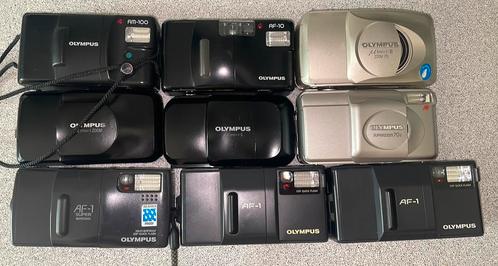7 Analoge Camera's van Olympus met een klein defect., Audio, Tv en Foto, Fotocamera's Analoog, Niet werkend, Compact, Olympus