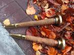 Twee koperen brandspuiten, Antiek en Kunst, Ophalen of Verzenden