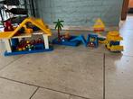 Speelhuis, poppetjes, zwembad & camper, Ophalen, Gebruikt, Jongen of Meisje