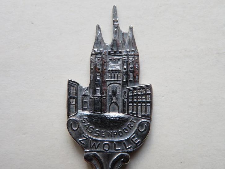 Lepeltje Sassenpoort Zwolle, Antiek en Kunst, Antiek | Bestek, Verzenden