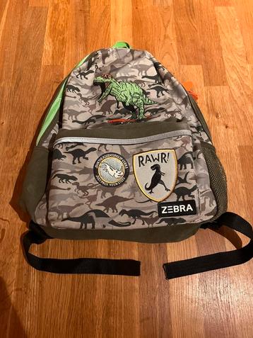 Zebra rugzak - Dino beschikbaar voor biedingen