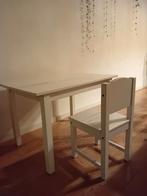 Kindertafel met stoel, Huis en Inrichting, Ophalen, Gebruikt