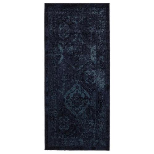 IKEA Vonsbak loper kleed blauw, Huis en Inrichting, Stoffering | Tapijten en Kleden, Zo goed als nieuw, 50 tot 100 cm, 150 tot 200 cm