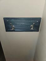 Houten Wandkapstok met 2 Haken, Wandkapstok, Ophalen of Verzenden, Zo goed als nieuw, Minder dan 100 cm