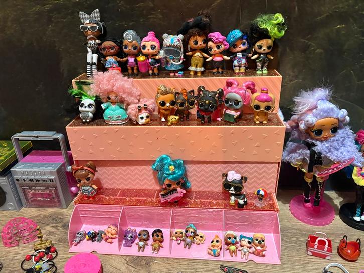 Grote LOL Surprise Collectie, Kinderen en Baby's, Speelgoed | Poppen, Gebruikt, Babypop, Ophalen
